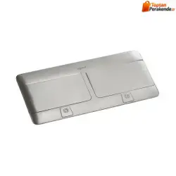 Legrand 654003 Pop-Up Donatılabilir Masa Buatı Paslanmaz Çelik 8 (2X4) Modül (Boş Kasa)